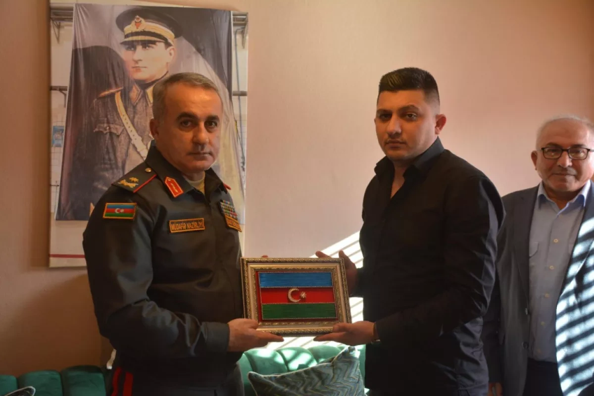 Azerbaijani diplomat visits families of Turkish soldiers killed in Georgia C-130 crash PHOTO