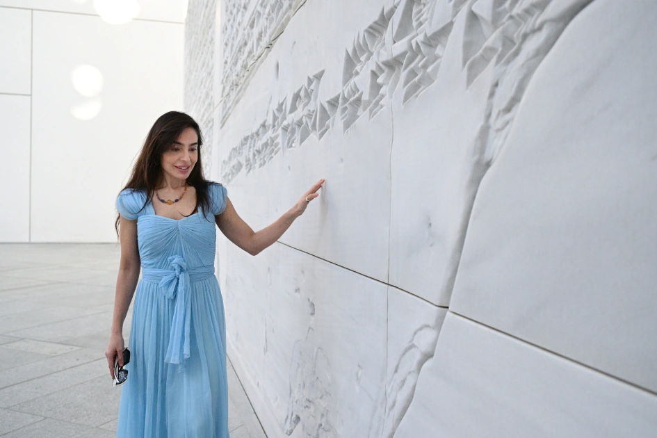 Heydar Aliyev Foundation VP Leyla Aliyeva visits Louvre Abu Dhabi Museum and Abrahamic Family House (PHOTO)