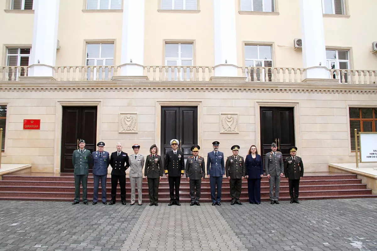 Baku, NATO review partnership programs and military training cooperation photo