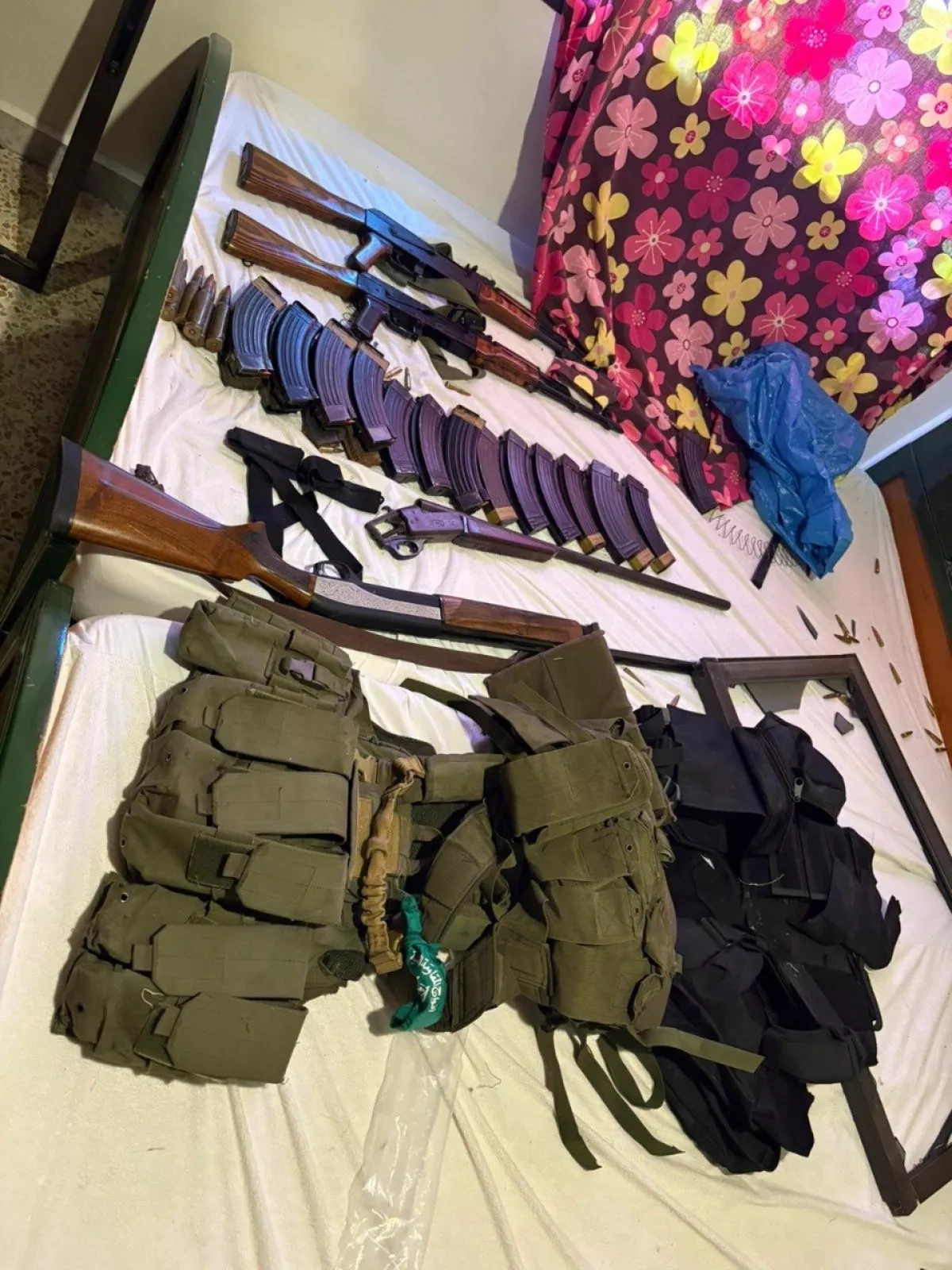 Israeli military uncovers massive weapons cache in southern Lebanon PHOTO