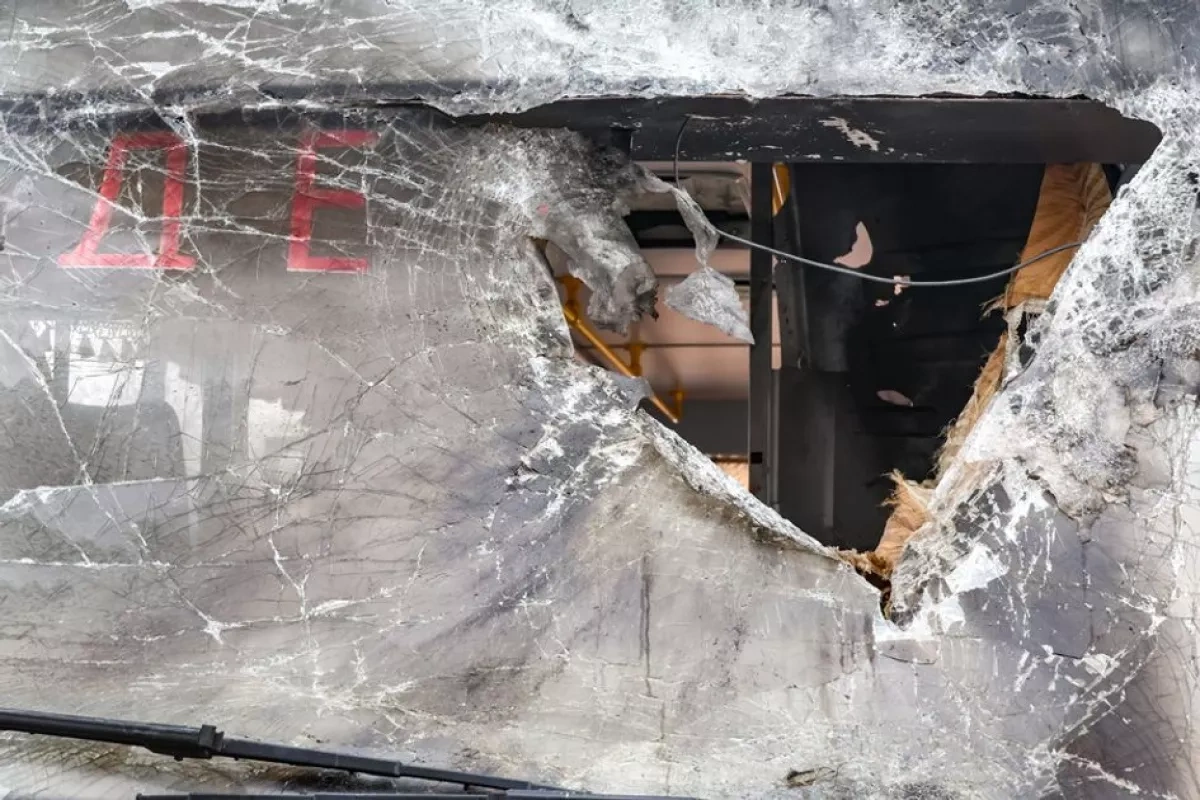 Five injured after drone strike hits bus in Russia’s Bryansk region