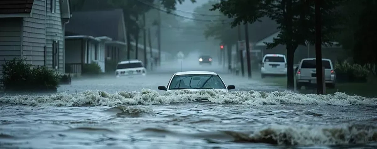Floods in Russia’s Nizhny Novgorod: Cars floating on submerged roads PHOTO