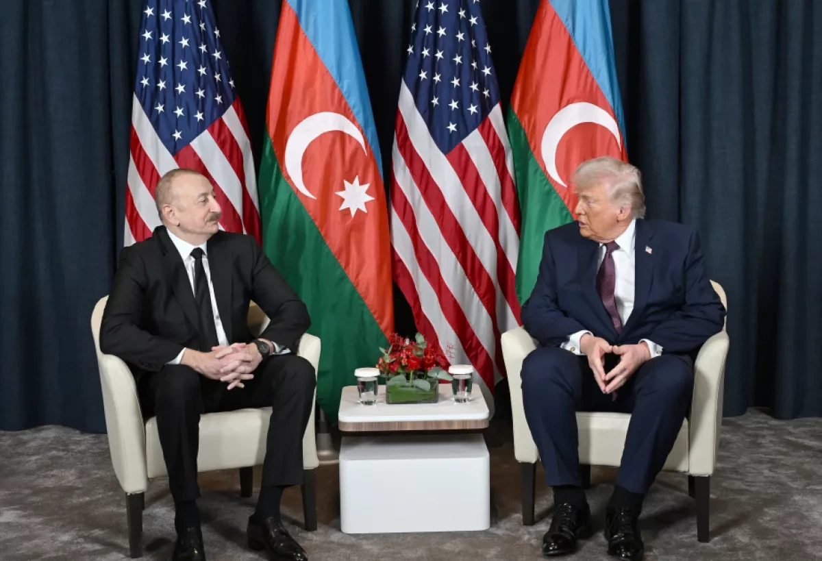 Azerbaijan, US leaders discuss regional peace, bilateral ties  in Davos UPDATED
