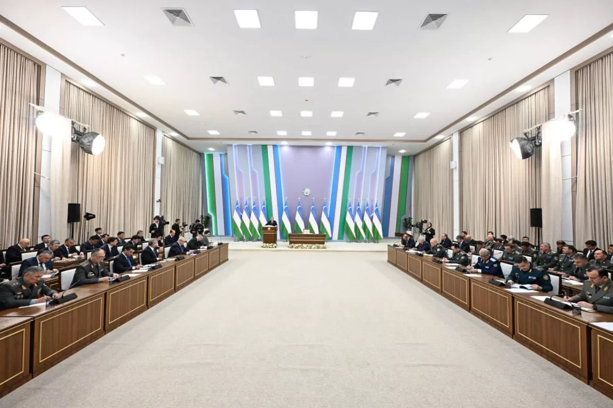 Uzbekistan focuses on army modernisation to face modern warfare, says president PHOTO / UPDATED