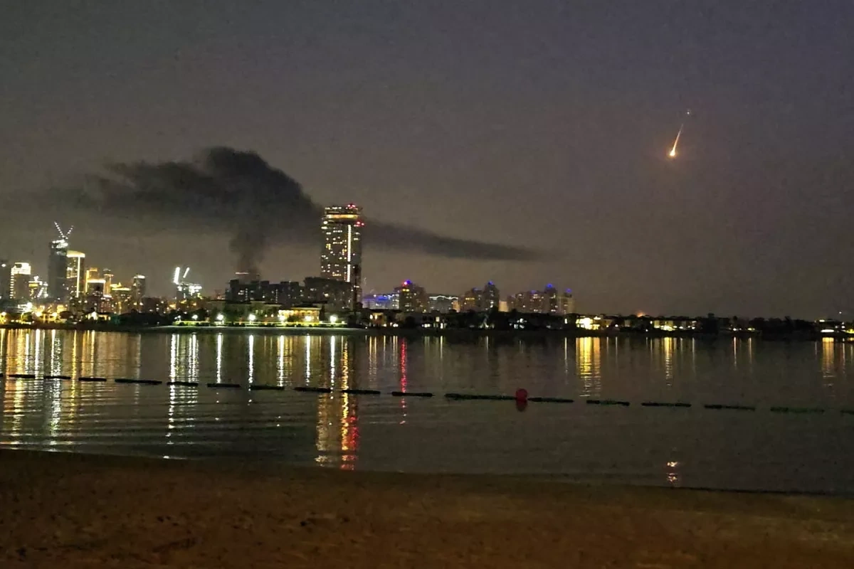 Iranian drone crashes into Dubai skyscraper, killing one VIDEO