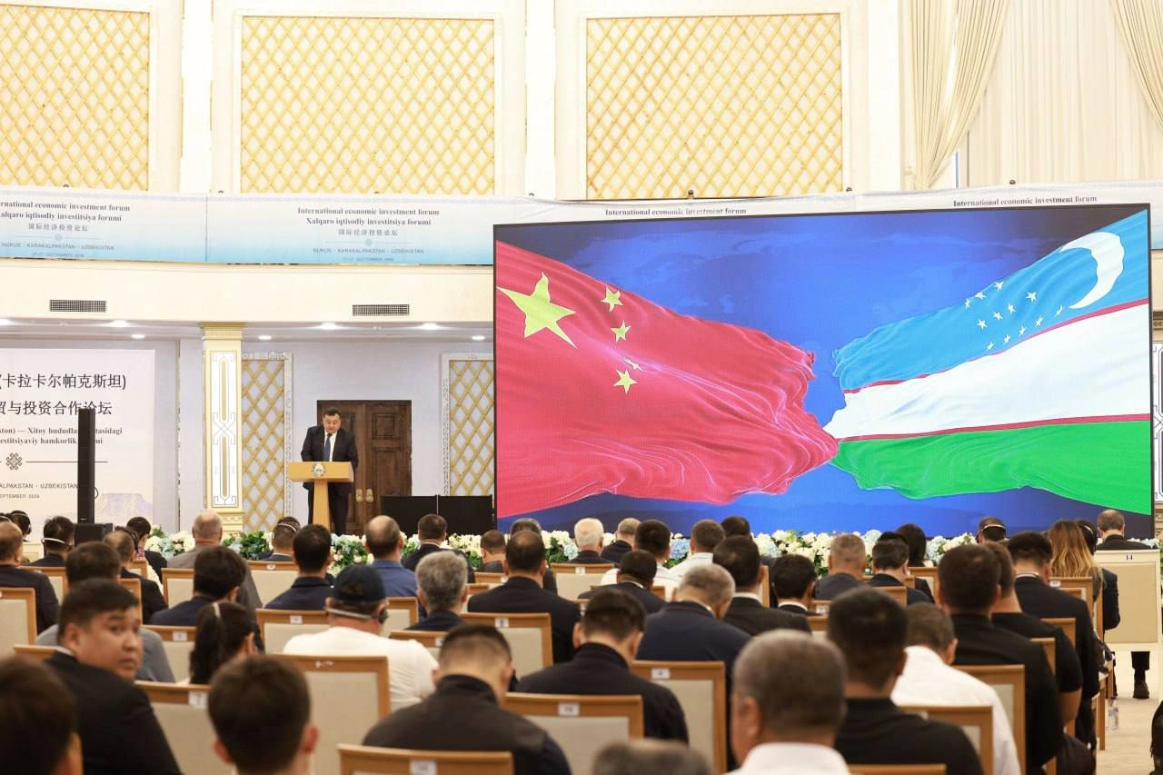 Uzbekistan, China sign over $400M deals at Karakalpakstan forum
