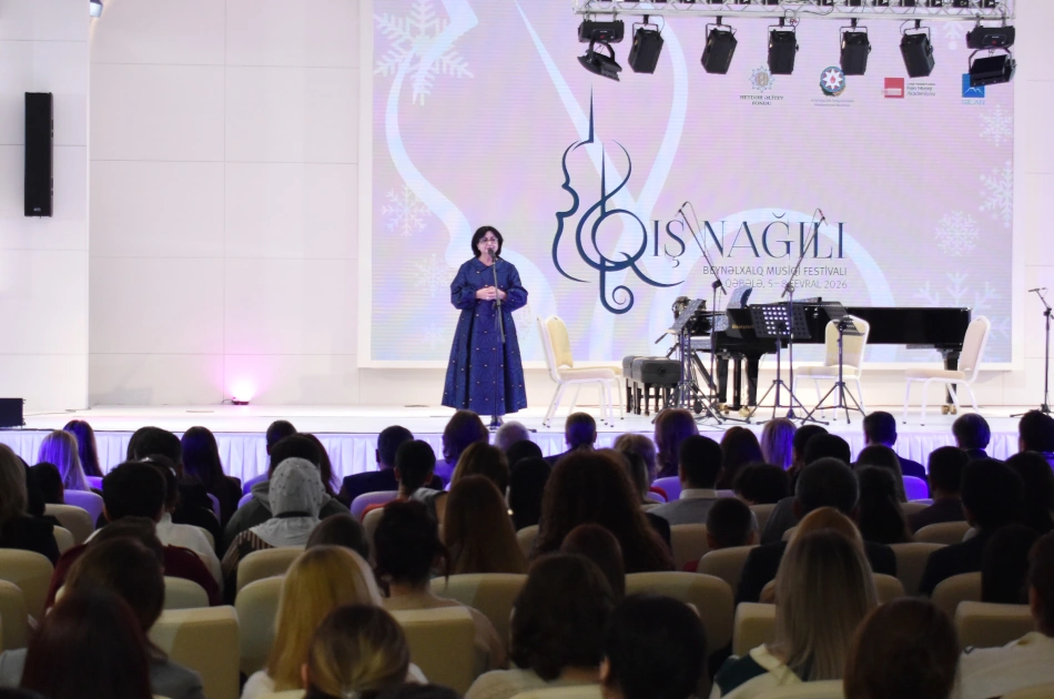 Second "Winter Tale" International Music Festival kicks off in Gabala (PHOTO)