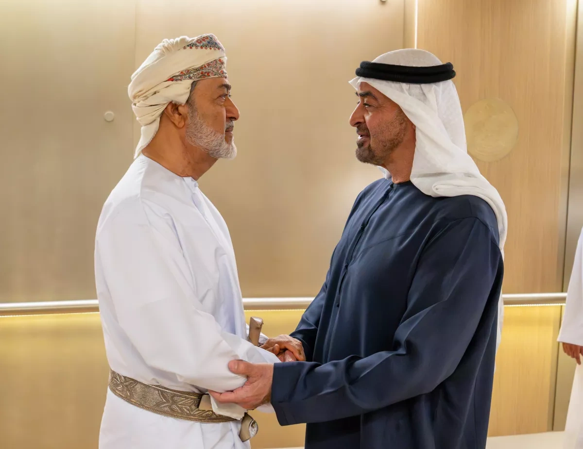 Oman’s sultan meets UAE president in Abu Dhabi