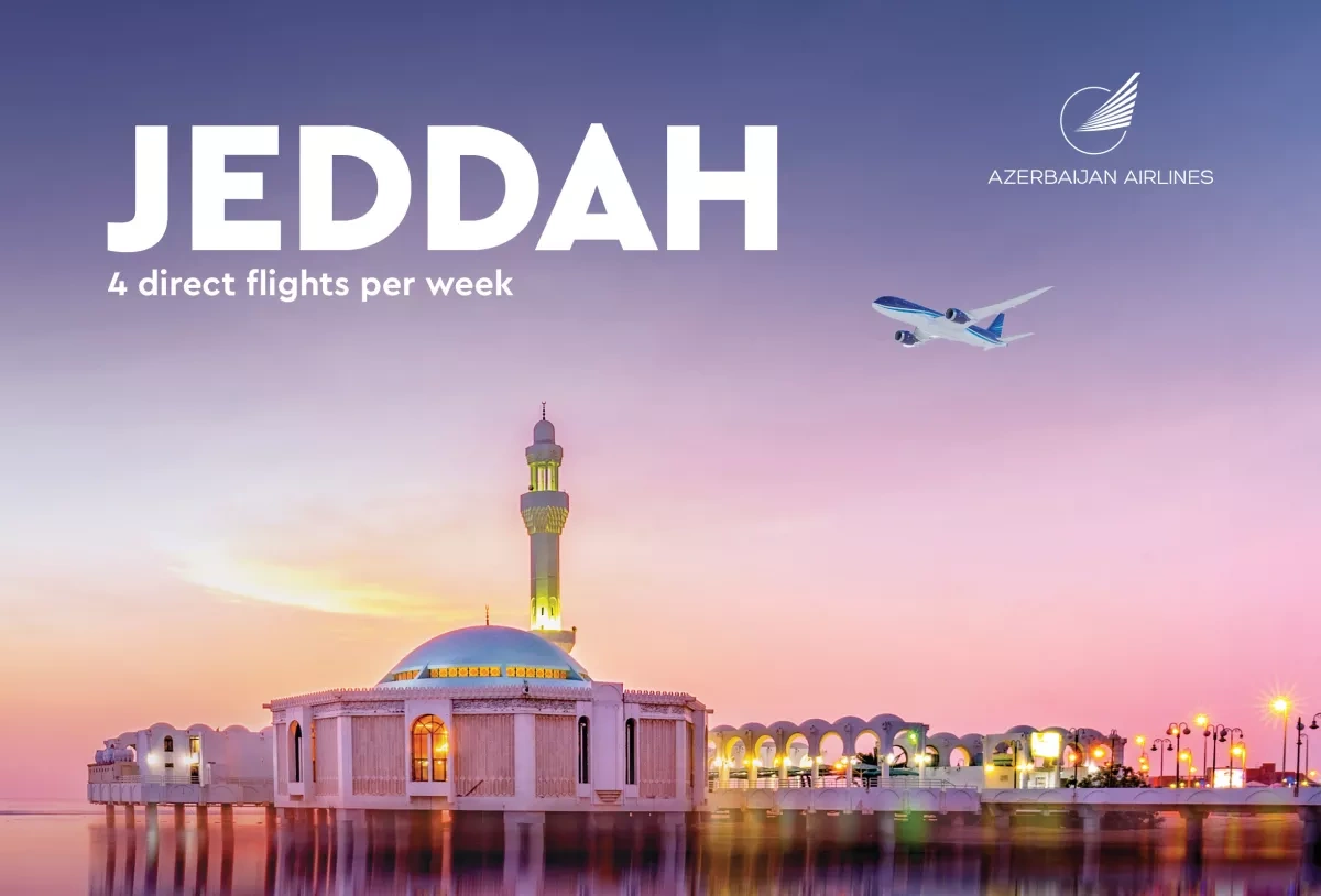 Azerbaijan Airlines to resume direct flights to Jeddah PHOTO