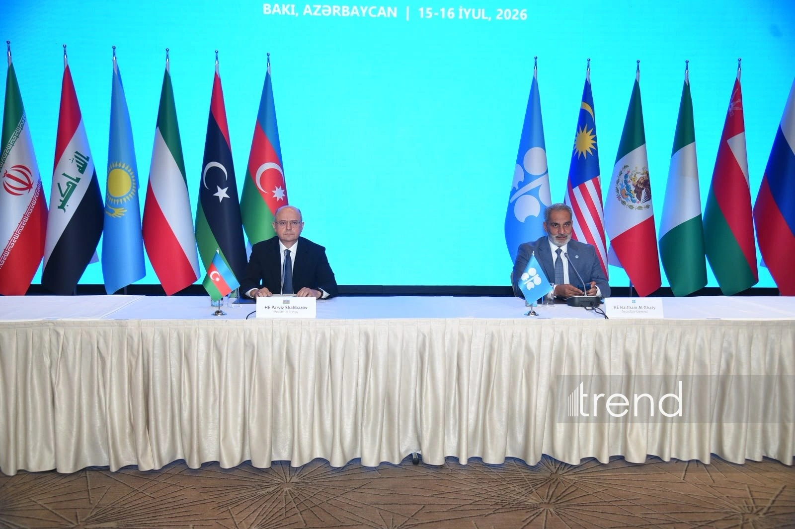 First OPEC+ Charter of Cooperation meeting underway in Baku (PHOTO)