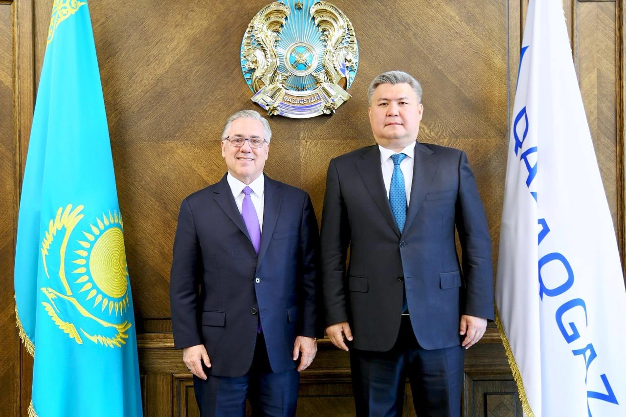 QazaqGaz, Chevron discuss gas sector development cooperation