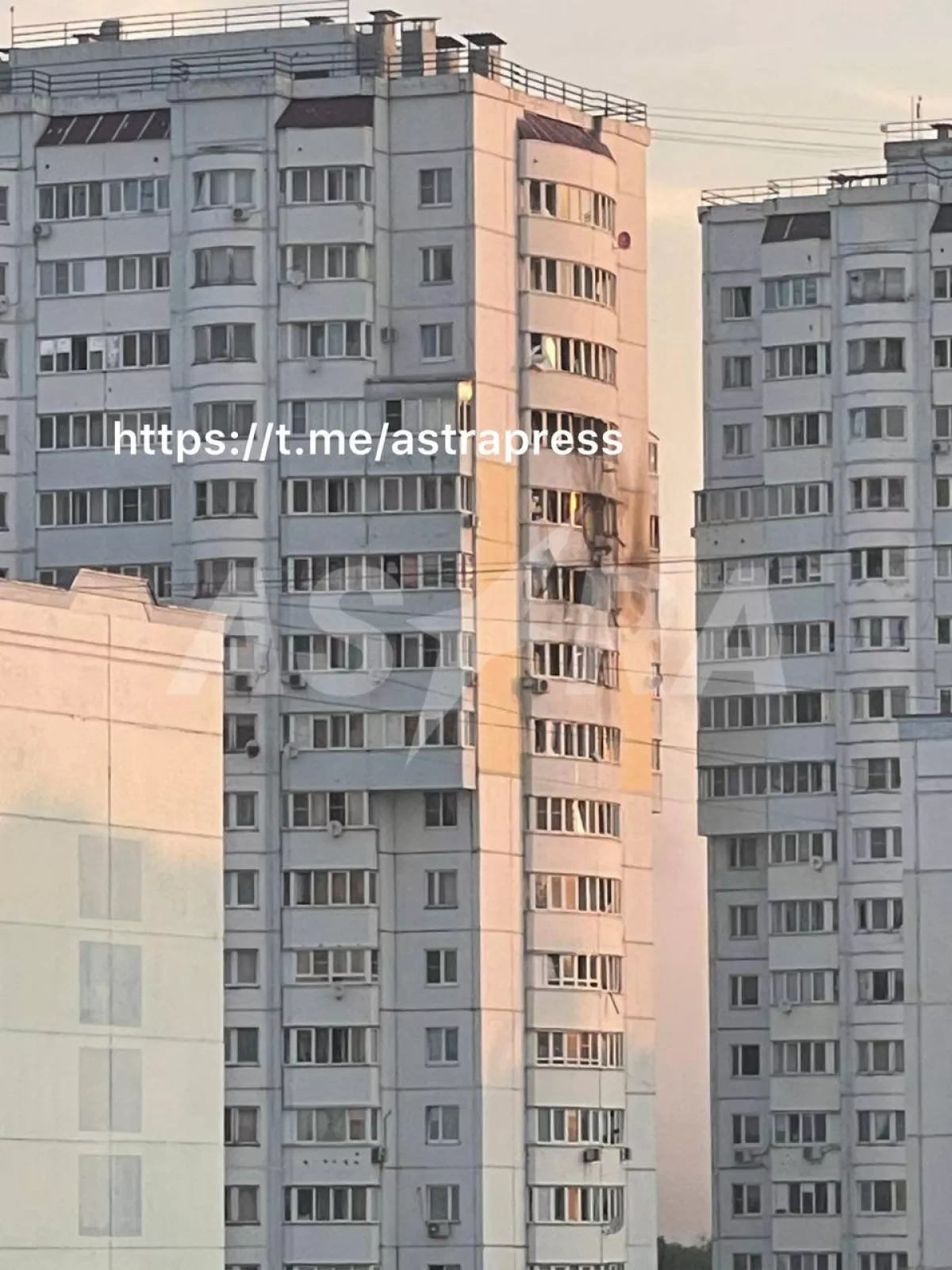 Drone attack hits Chekhov in Russia's Moscow region PHOTO / VIDEO