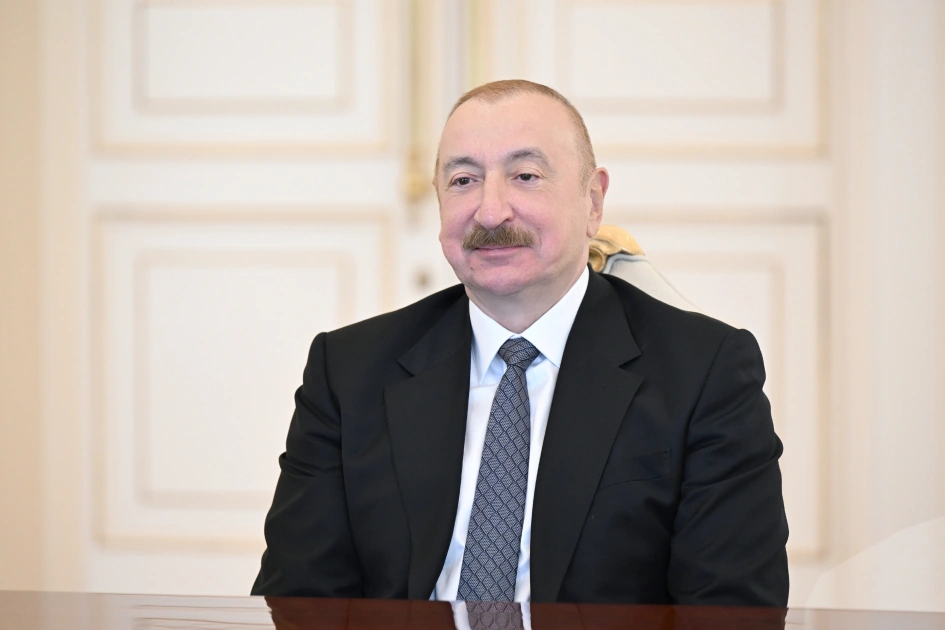 President Ilham Aliyev receives delegation of Zayed Award for Human Fraternity (PHOTO)