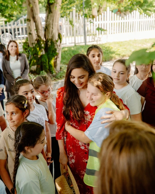 Leyla Aliyeva attends opening of individual exhibition and tree-planting campaign in Gabala (PHOTO)
