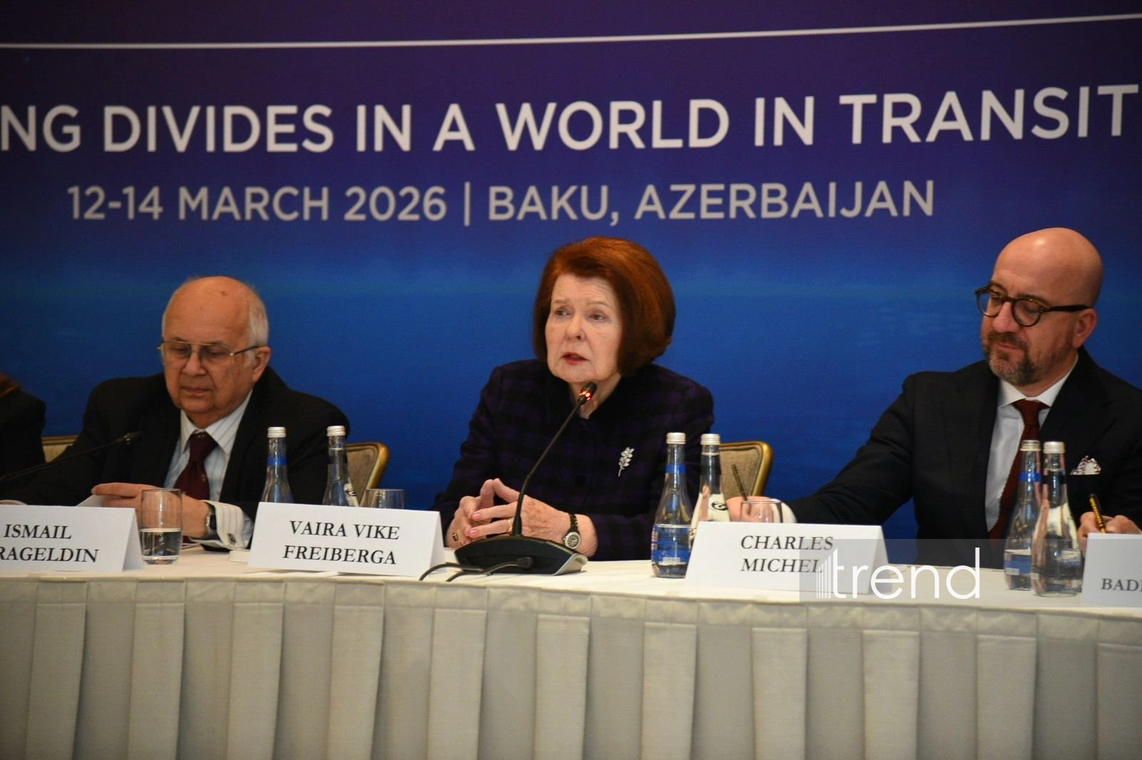 Former Latvian President calls for upholding justice in divided and hostile world