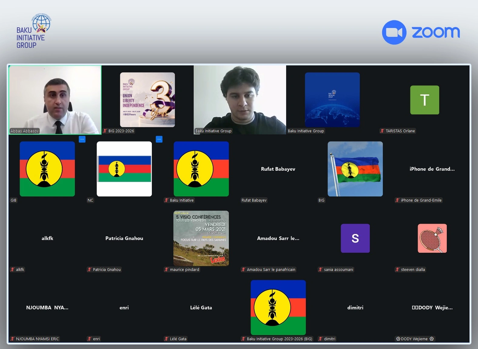 Baku Initiative Group holds meetup in support of Kanak people (PHOTO)