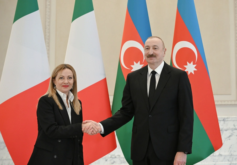 Italian PM Giorgia Meloni expresses gratitude to President Ilham Aliyev