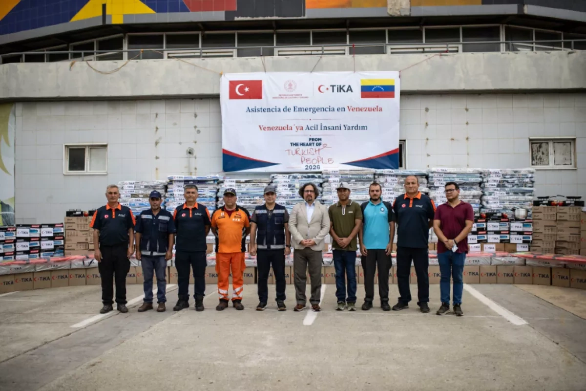 Türkiye sends fresh humanitarian aid to earthquake-hit Venezuela PHOTO