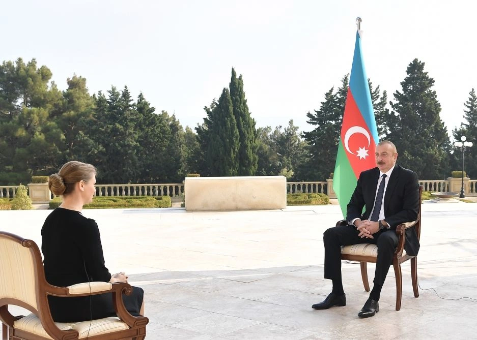 Chronicles of Victory: President Ilham Aliyev interviewed by Russian TASS news agency on October 19, 2020 (PHOTO/VIDEO)