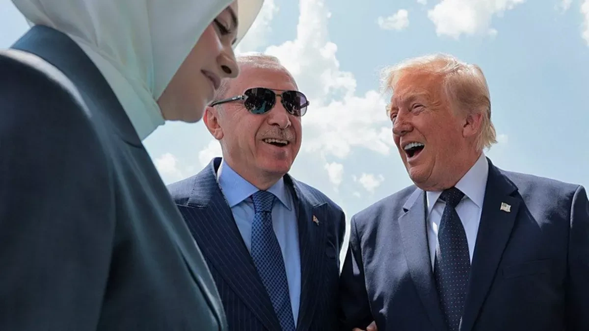 Erdogan personally welcomes Trump ahead of NATO summit in Ankara PHOTO/VIDEO