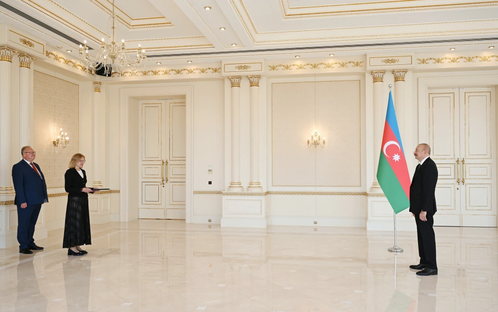 President Ilham Aliyev receives Estonia's newly appointed ambassador to Azerbaijan (PHOTO)