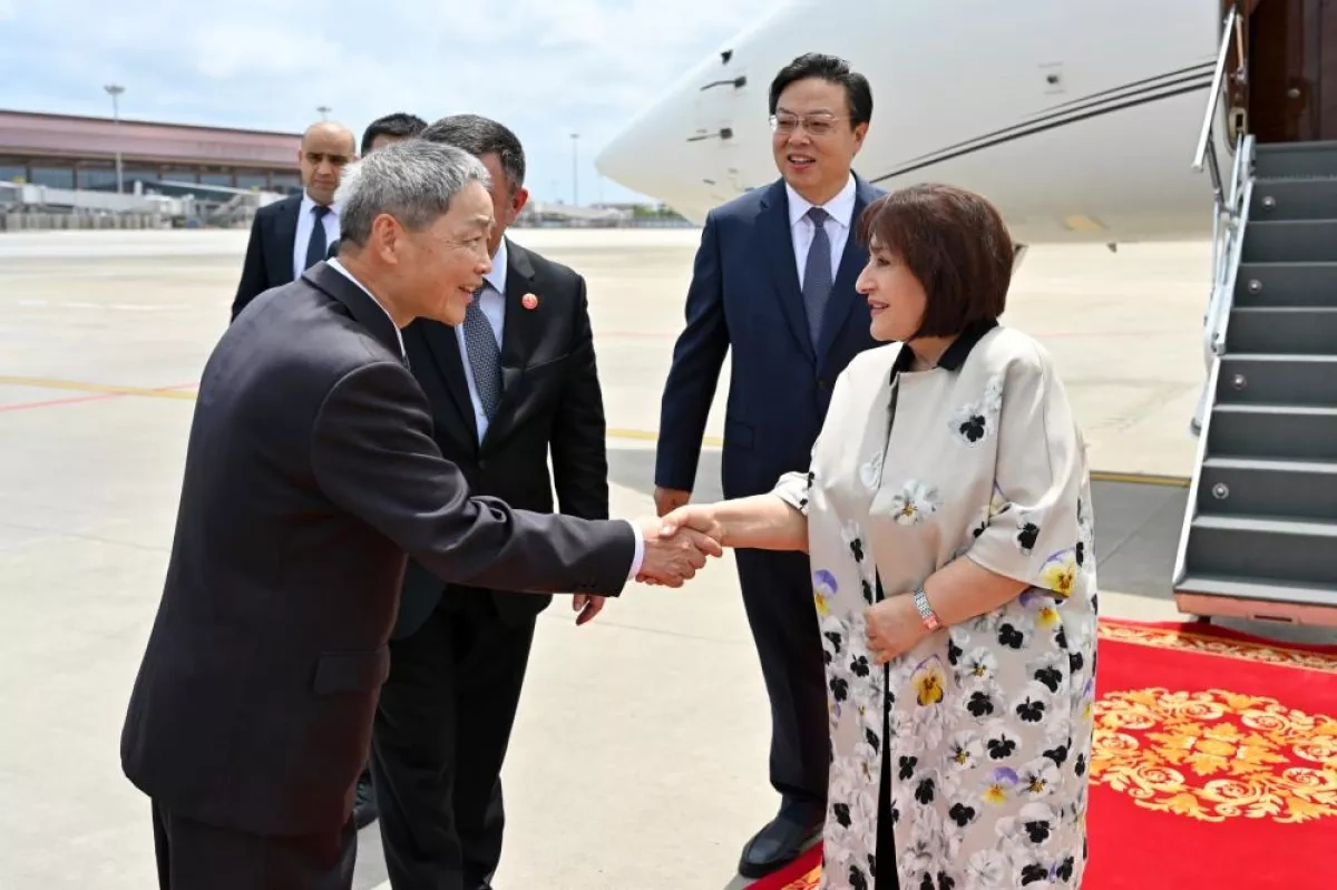 Speaker of Azerbaijan’s parliament arrives in China for Boao Forum PHOTO