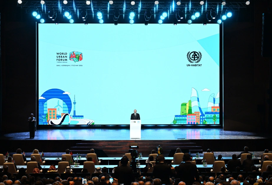 Urban development in Azerbaijan is progressing very rapidly - President Ilham Aliyev