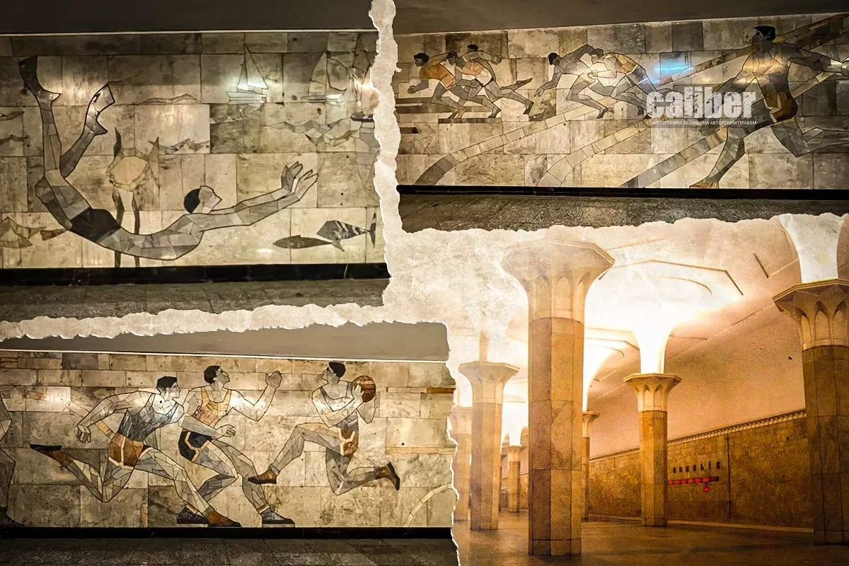 Art in stone: The mosaics of Baku’s Ganjlik metro station A journey through history on Caliber.Az