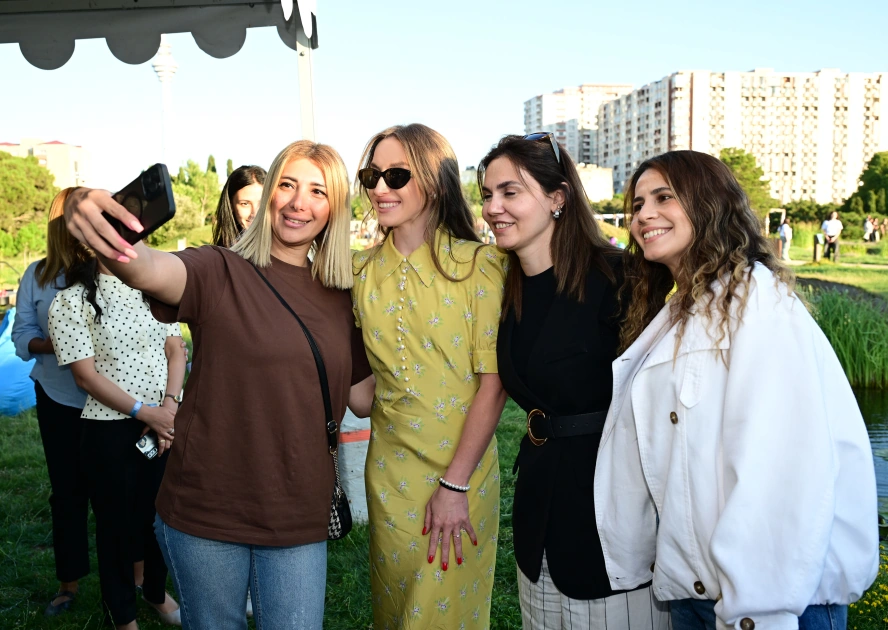 Leyla Aliyeva and Alena Aliyeva attend Charity Festival (PHOTO)