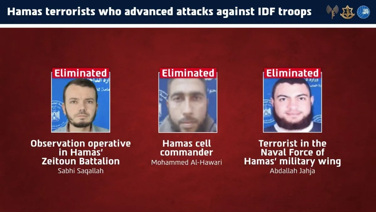 Israel kills Hamas fighters in Gaza, October 7 infiltrator among them PHOTO