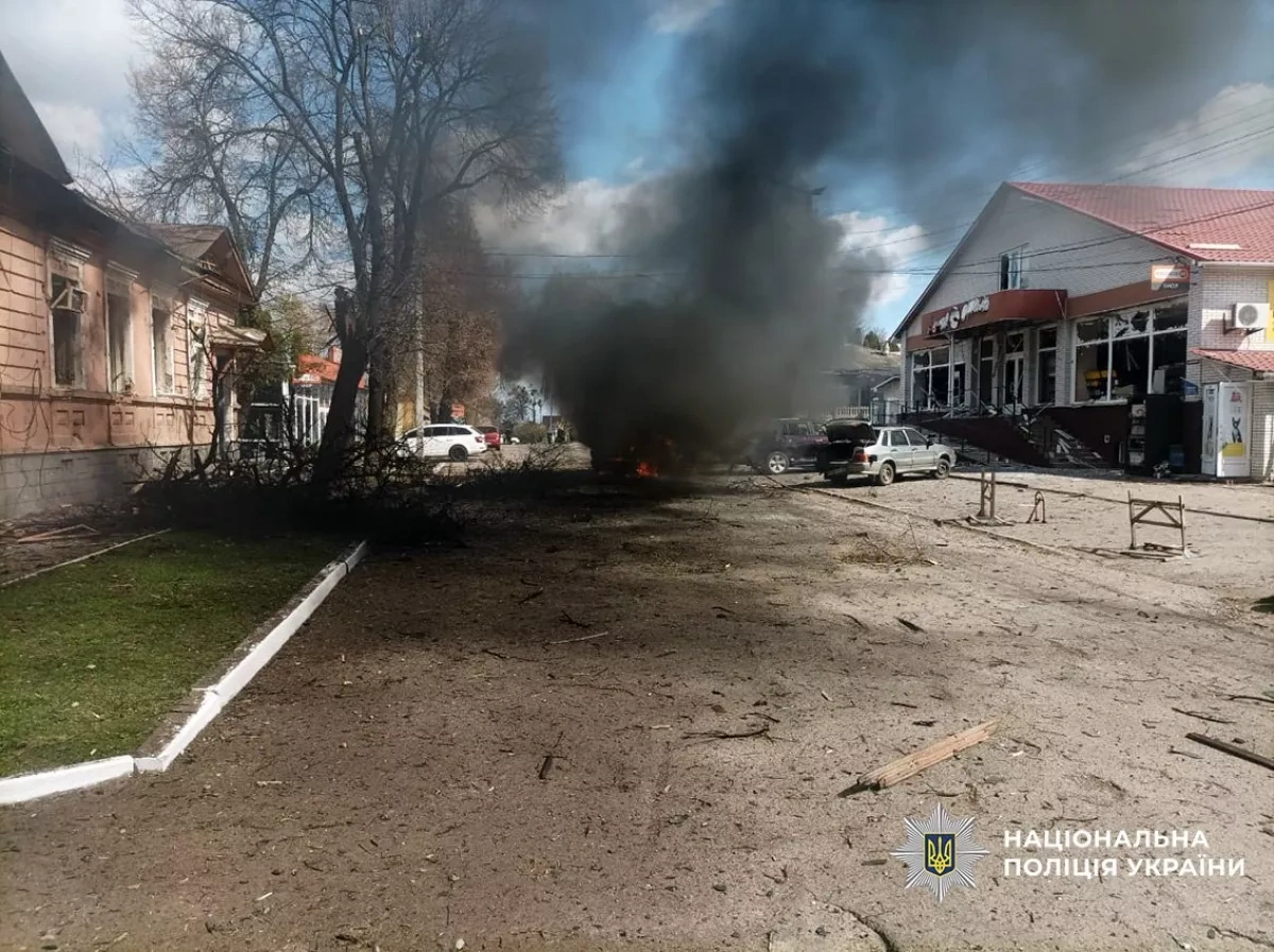 Russian drones attack police department in Ukraine’s Chernihiv region PHOTO / VIDEO