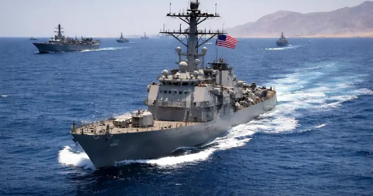 US military says forces patrol regional waters to enforce blockade
