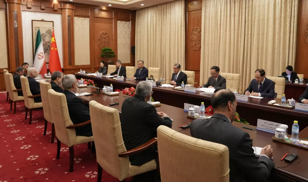 Iranian foreign minister holds talks in China ahead of Trump visit PHOTO