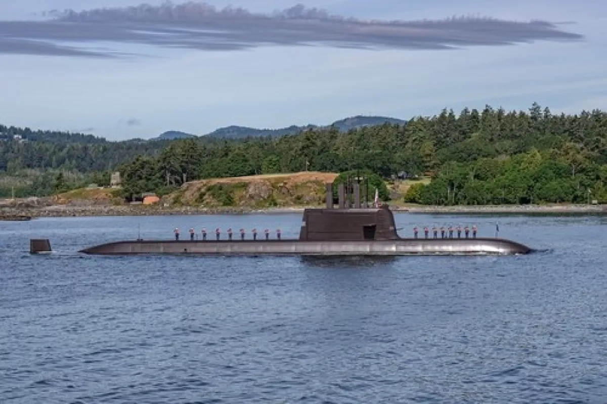 South Korean submarine arrives in Canada for joint naval drills