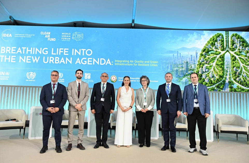 At the initiative of Leyla Aliyeva, clean air and sustainable urban planning issues discussed at WUF13 (PHOTO)