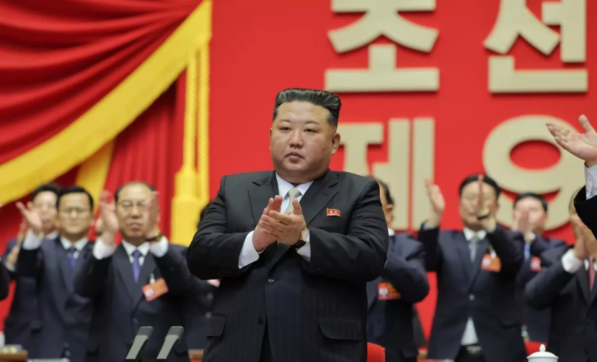 Nort Korea's ruling party re-elects Kim Jong Un as general secretary