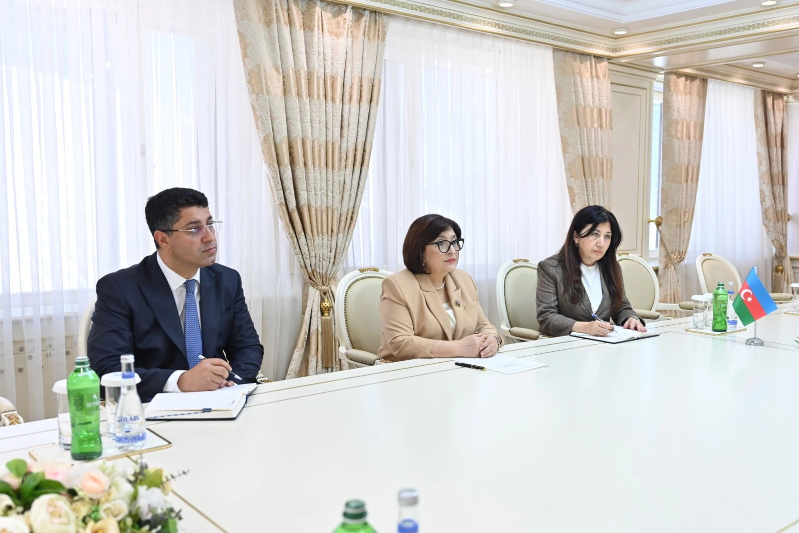 Azerbaijani Parliament Speaker meets President of Global Council for Tolerance and Peace (PHOTO)