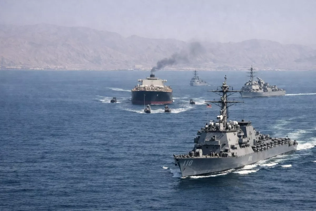 Chinese-linked vessel transits Hormuz despite US naval blockade