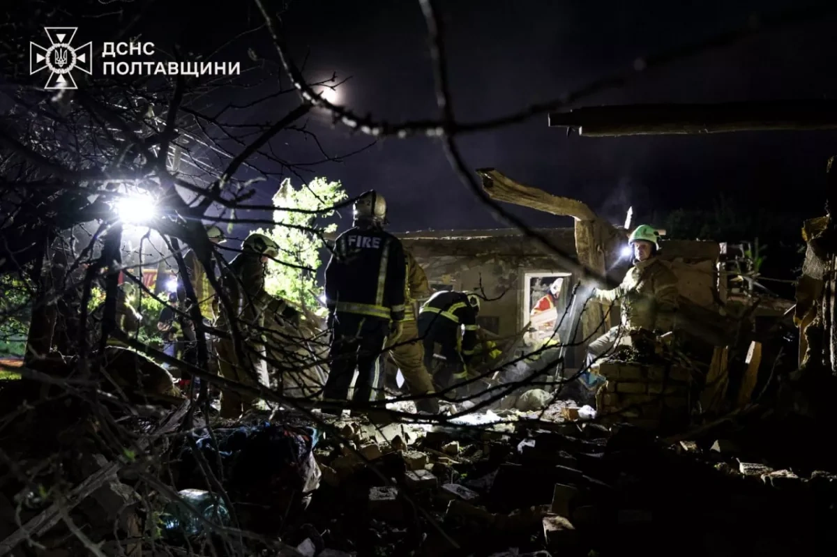 Russian strike damages residential area in Ukraine’s Poltava PHOTO