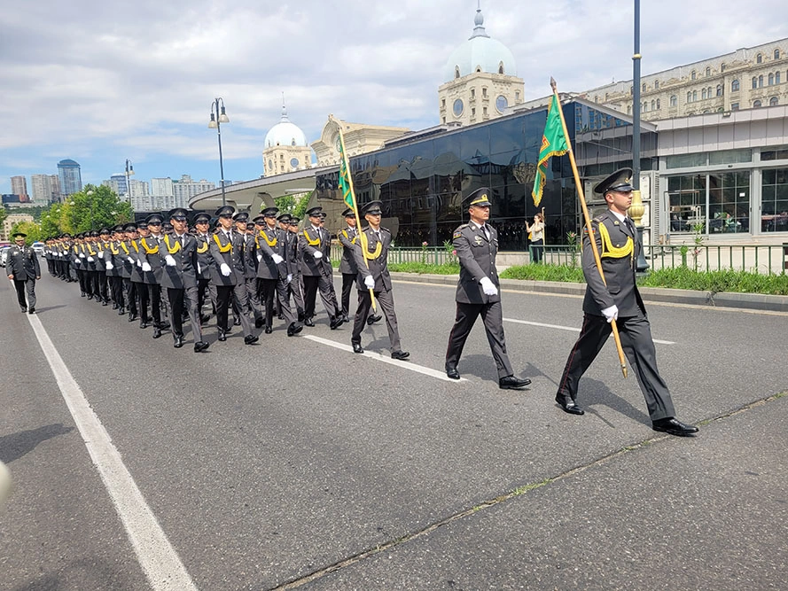 Azerbaijan marks Armed Forces Day with military marches across nation (PHOTO)