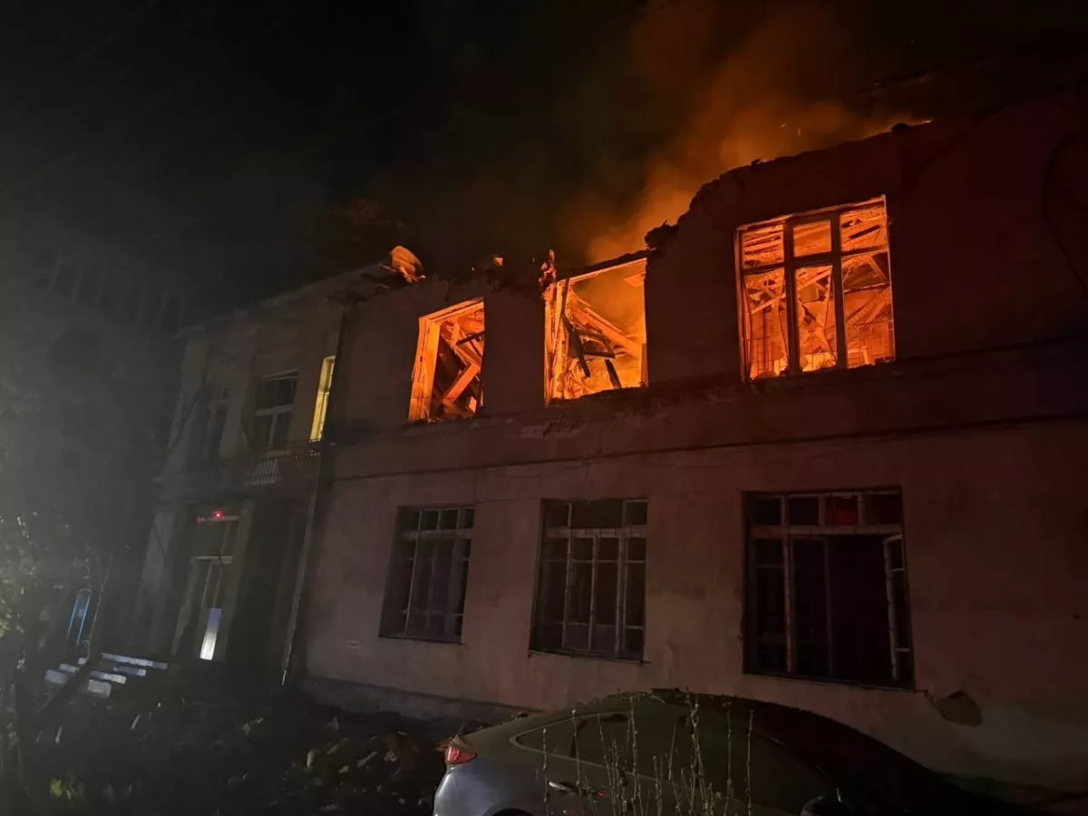 Russian night attacks on Odesa leave 16 injured, cause widespread damage PHOTO