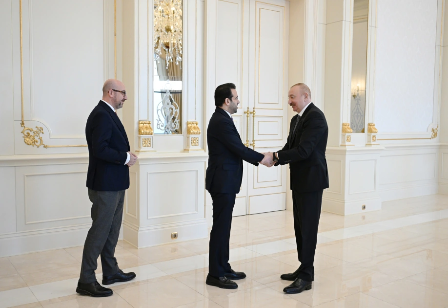 President Ilham Aliyev receives delegation of Zayed Award for Human Fraternity (PHOTO)