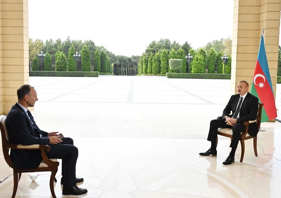 Chronicles of Victory: President Ilham Aliyev interviewed by German ARD TV channel on October 31, 2020 (PHOTO/VIDEO)
