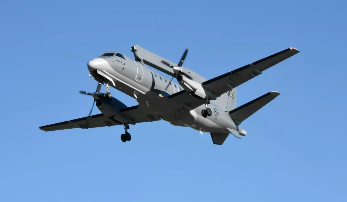 Footage suggests Ukraine operating Saab 340 aircraft for first time VIDEO