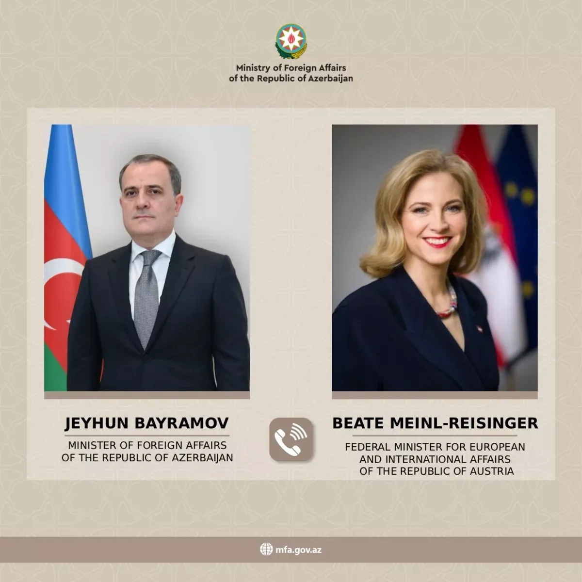 Azerbaijan, Austria discuss Iran drone attacks, evacuation efforts