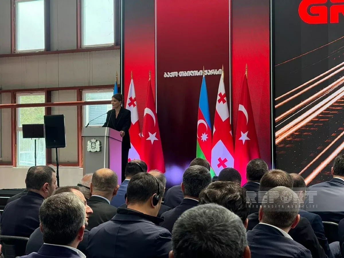 Georgia hosts inauguration of Baku–Tbilisi–Kars railway PHOTO