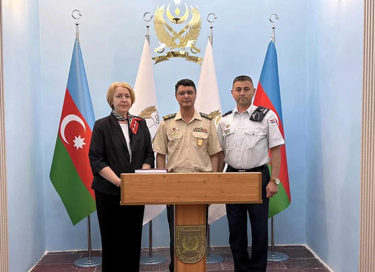 Croatia, Azerbaijan explore expanded military education cooperation PHOTO