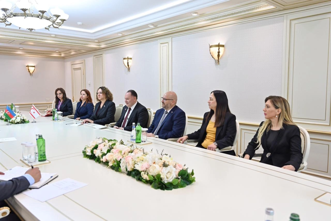 Azerbaijan, Northern Cyprus exchange views on parliamentary relations (PHOTO)