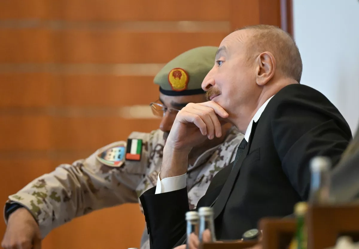 Azerbaijani, UAE presidents observe joint military drills in Abu Dhabi PHOTO