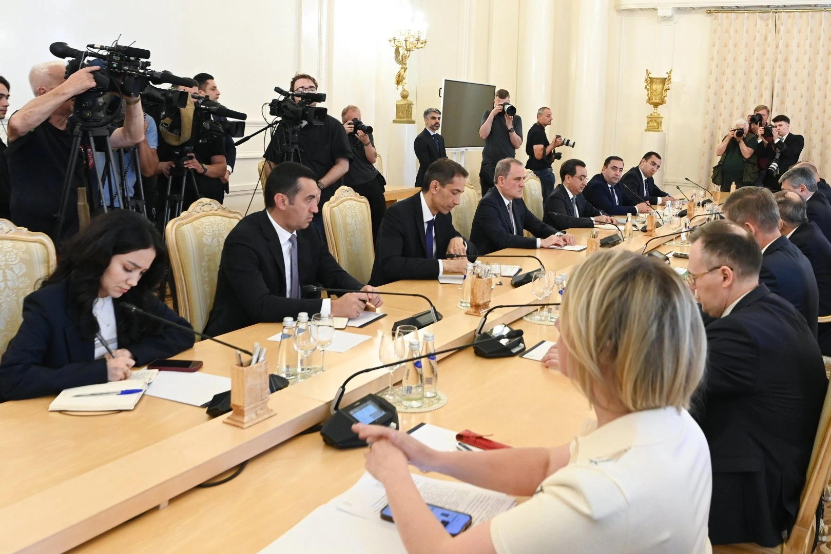 Azerbaijan, Russia discuss transport, trade cooperation (PHOTO)